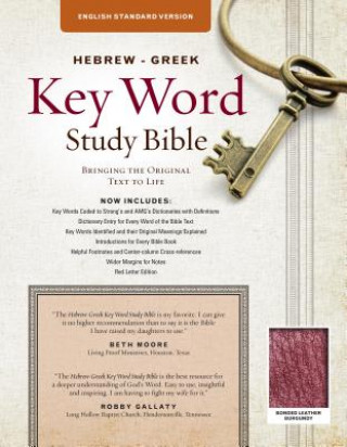 Carte The Hebrew-Greek Key Word Study Bible: ESV Edition, Burgundy Bonded Leather Spiros Zodhiates