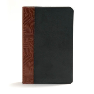 Carte CSB Rainbow Study Bible, Black/Tan Leathertouch Csb Bibles By Holman