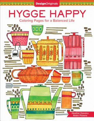 Книга Hygge Happy Coloring Book Robin Pickens