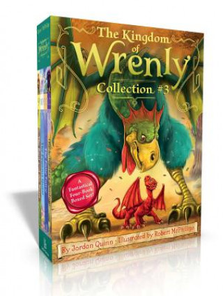Carte The Kingdom of Wrenly Collection #3 (Boxed Set): The Bard and the Beast; The Pegasus Quest; The False Fairy; The Sorcerer's Shadow Jordan Quinn