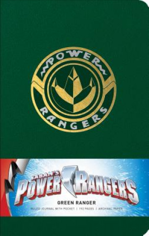 Kalendár/Diár Power Rangers: Green Ranger Hardcover Ruled Journal Insight Editions