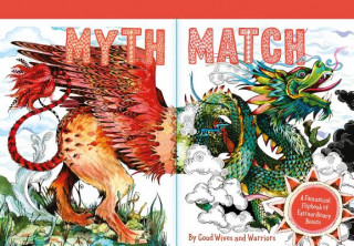 Carte Myth Match: A Fantastical Flipbook of Extraordinary Beasts Good Wives And Warriors