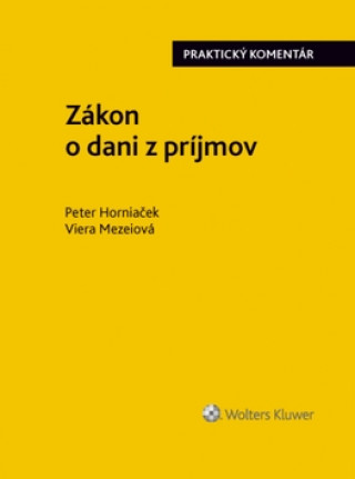 Kniha Zákon o dani z príjmov Peter Horniaček