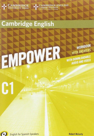 Carte Cambridge English Empower for Spanish Speakers C1 Workbook with Answers, with Downloadable Audio and Video Robert McLarty