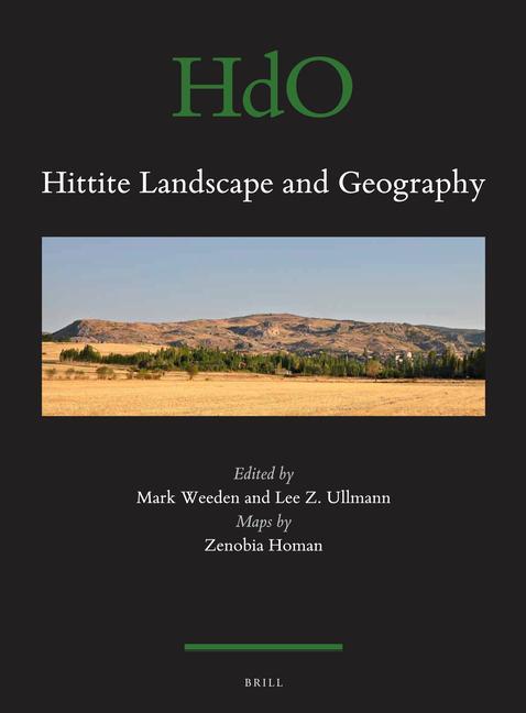 Carte Hittite Landscape and Geography Mark Weeden