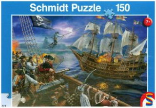 Gioco/giocattolo Abenteuer mit den Piraten (Kinderpuzzle) 