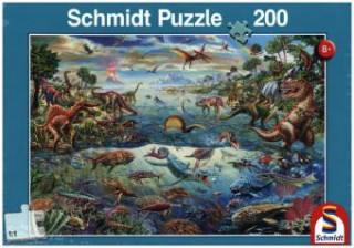 Hra/Hračka Entdecke die Dinosaurier (Kinderpuzzle) 
