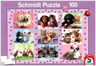 Játék Meine Tierfreunde (Kinderpuzzle) 