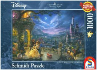 Igra/Igračka Disney, Die Schöne und das Biest, Tanz im Mondlicht (Puzzle) Thomas Kinkade