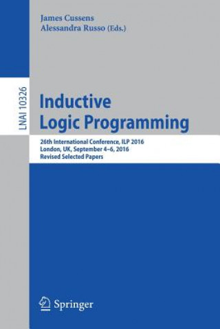 Książka Inductive Logic Programming James Cussens