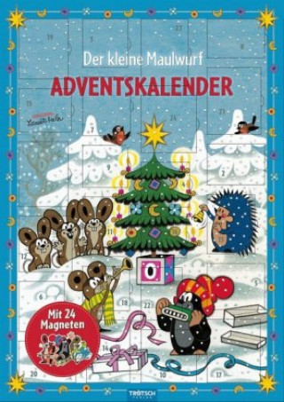 Kalendár/Diár Magnet-Adventskalender "Der kleine Maulwurf" 