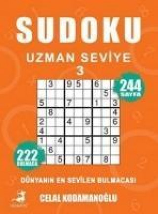 Kniha Sudoku Uzman Seviye 3 Celal Kodamanoglu