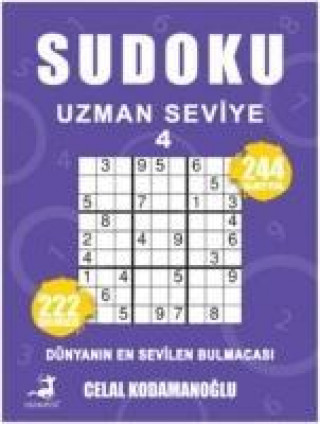 Książka Sudoku Uzman Seviye 4 Celal Kodamanoglu