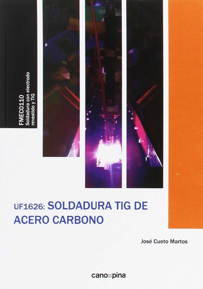 Kniha UF1626 Soldadura TIG de acero carbono 