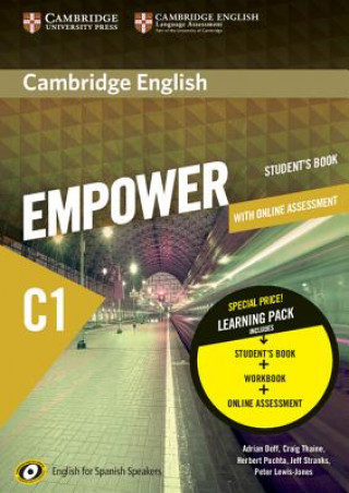 Carte Cambridge English Empower for Spanish Speakers C1 Learning Pack (Student's Book with Online Assessment and Practice and Workbook) Adrian Doff