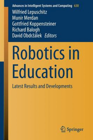 Libro Robotics in Education Wilfried Lepuschitz