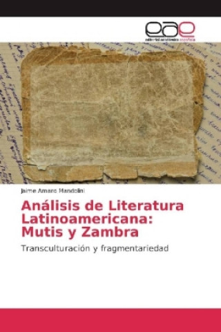 Książka Análisis de Literatura Latinoamericana: Mutis y Zambra Jaime Amaro Mandolini