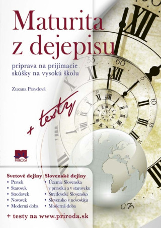 Kniha Maturita z dejepisu Zuzana Pravdová