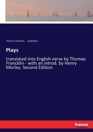 Knjiga Plays Thomas Francklin