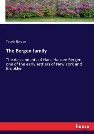 Kniha Bergen family Teunis Bergen