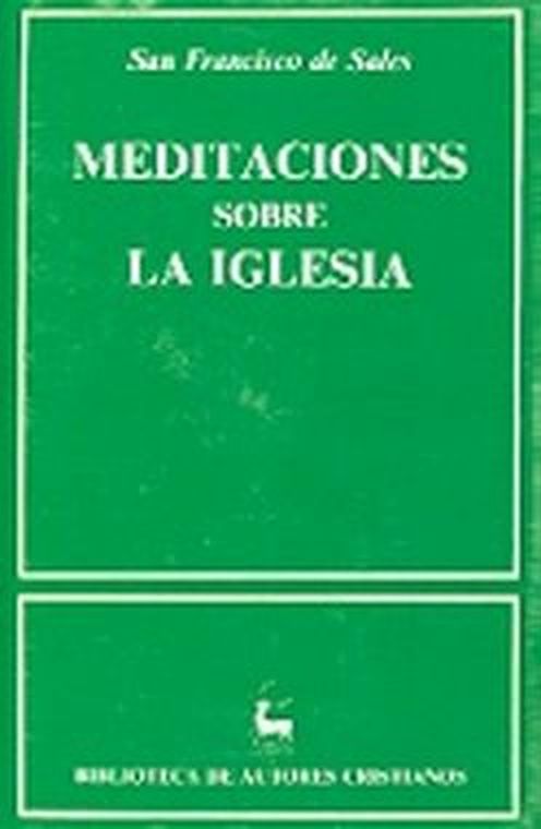 Kniha Meditaciones sobre la Iglesia Santo Francisco de Sales