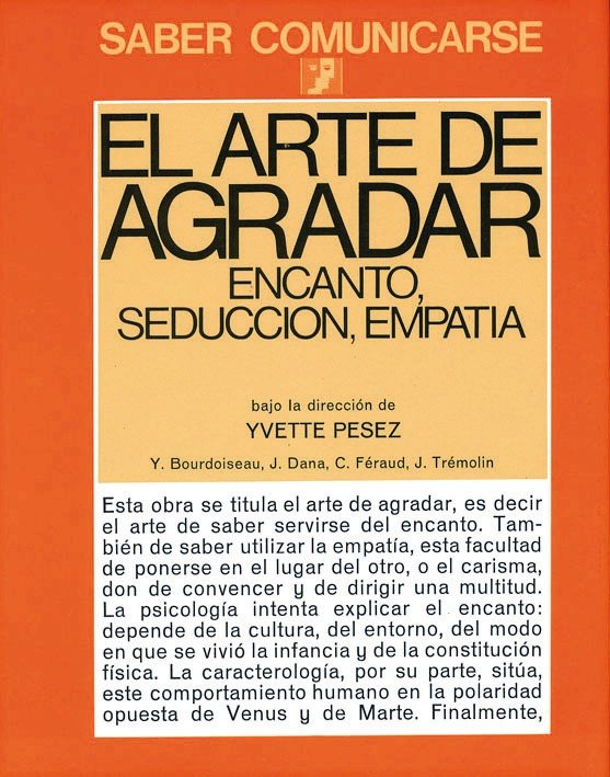 Könyv El arte de agradar I. Perez