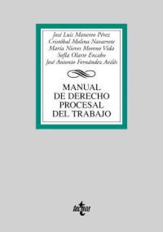 Kniha Manual de derecho procesal del trabajo José Luis Monereo Pérez