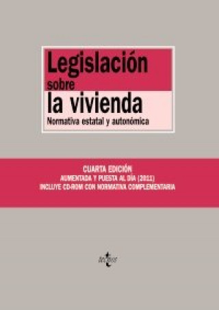 Könyv Legislación sobre la vivienda : normativa estatal y autonómica 