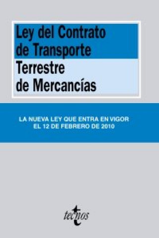 Libro Ley del contrato de transporte terrestre de mercancías 