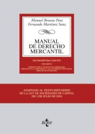 Kniha Manual de Derecho Mercantil 