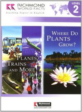 Book RWF 2 PLANES,TRAINS & WHERE DO PLANTS GROW?+CD 