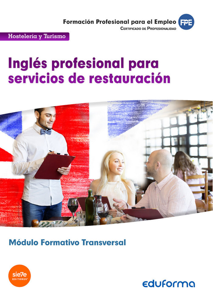 Könyv Inglés profesional para servicios de restauración. Certificados de profesionalidad. Hostelería y Turismo 