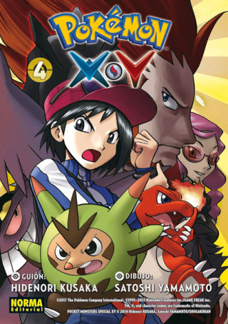 Book POKÉMON XY 4 KUSAKA