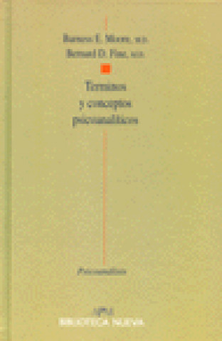 Knjiga Términos y conceptos psicoanalíticos Bernard D. Fine