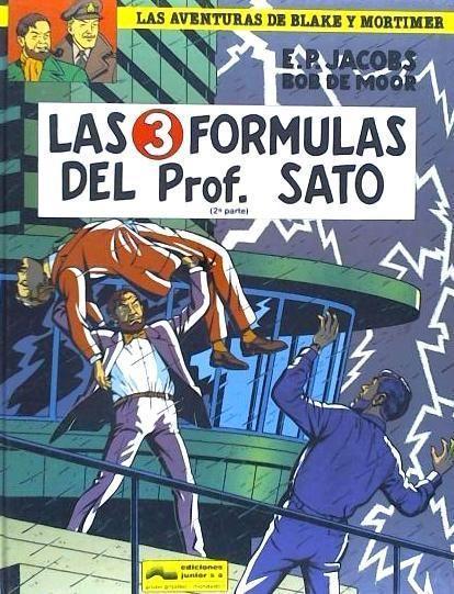 Книга Las tres fórmulas del profesor Sato Bob de Moor