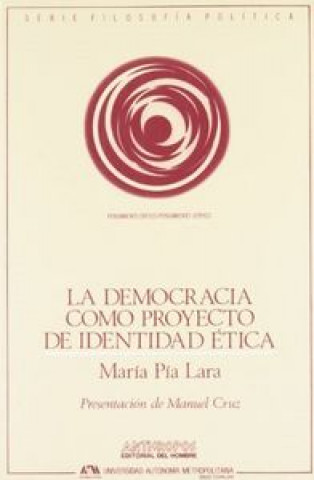 Carte La democracia como proyecto de identidad ética María Pía Lara Zavala