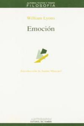 Knjiga Emoción William Lyons