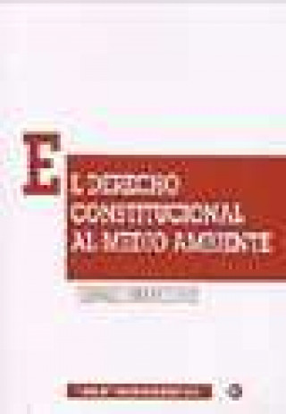 Książka El derecho constitucional al medio ambiente Gerardo Ruiz-Rico Ruiz