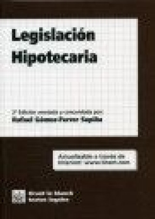 Kniha Legislación hipotecaria 