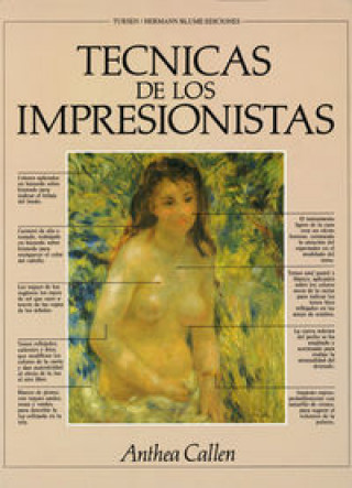Kniha Técnicas de los impresionistas Anthea Callen