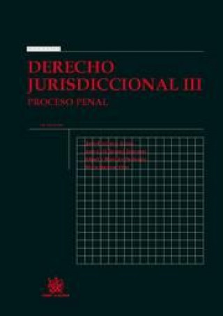 Книга Derecho jurisdiccional III : proceso penal Juan Montero Aroca