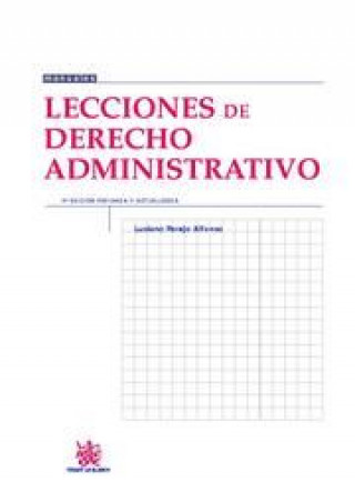 Książka Lecciones de derecho administrativo Luciano Parejo Alfonso