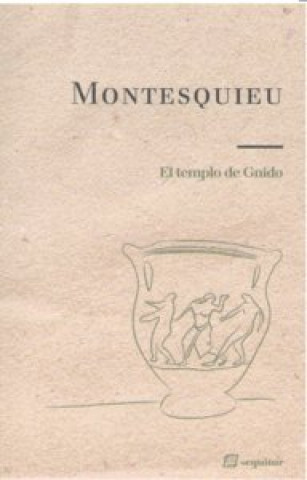 Carte El templo de Gnido Charles De Secondat Montesquieu