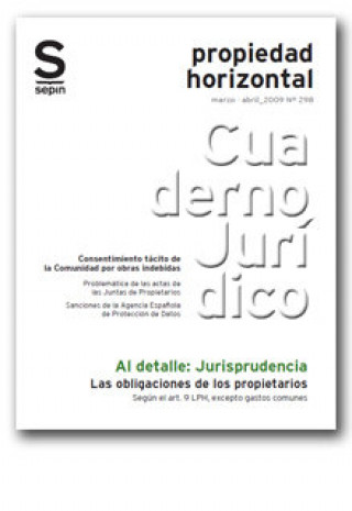 Книга Las obligaciones de los propietarios : según el art. 9 LPH, excepto gastos comunes 