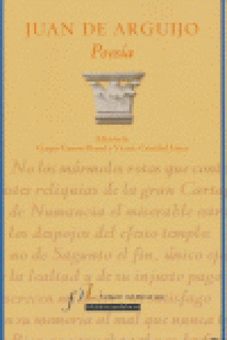 Carte Poesía Juan de Arguijo