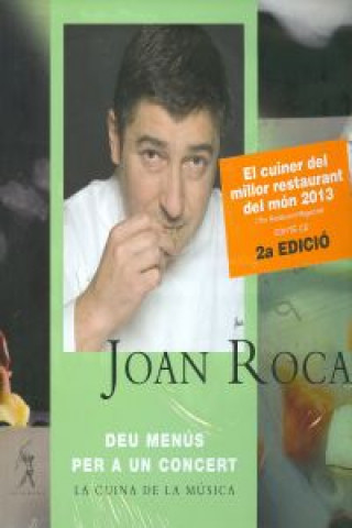 Kniha Deu menús per a un concert : la cuina de la música JOAN ROCA