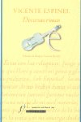 Knjiga Diversas rimas Vicente Espinel
