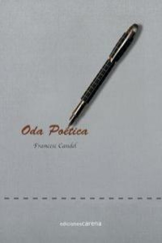 Knjiga Oda poética Francisco Candel