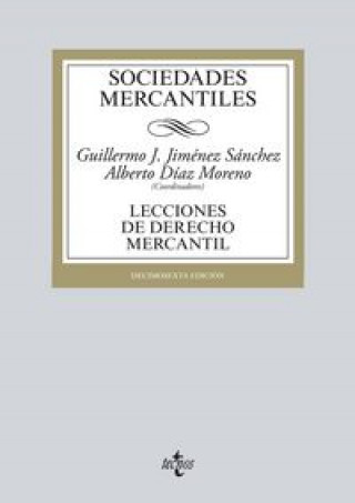 Knjiga Sociedades mercantiles: Lecciones de Derecho Mercantil 