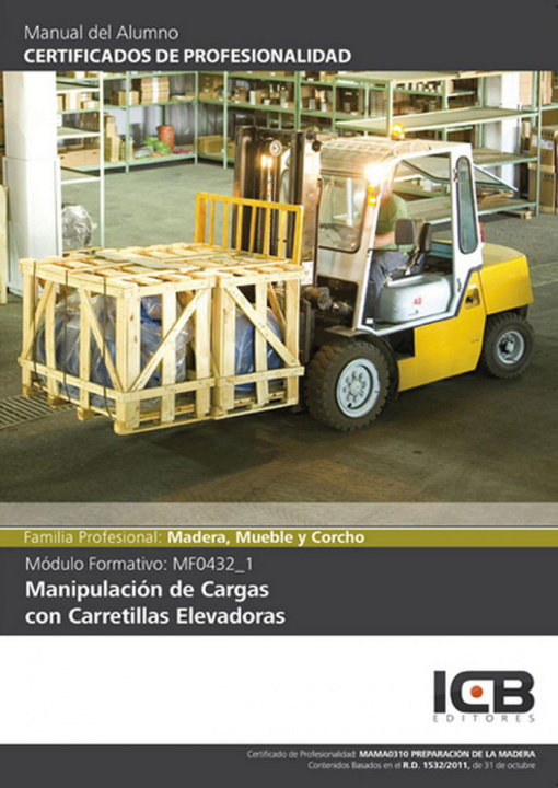 Kniha Manipulación de cargas con carretillas elevadoras 